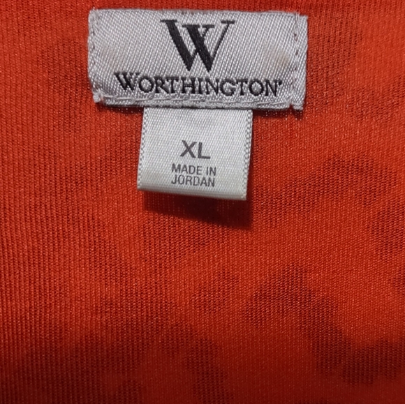 Worthington Top Vibrant Red/Rust/Amber - Picture 10 of 15